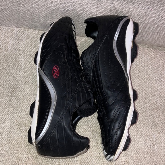 Rawlings men’s size 10 turf soccer / football Athletic Shoes stitched metal pins - Picture 8 of 14